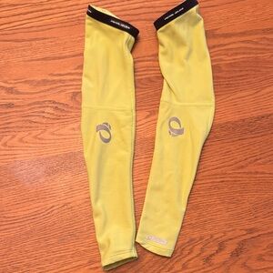 Pearl Izumi Bright Yellow Cycling Arm Sleeves